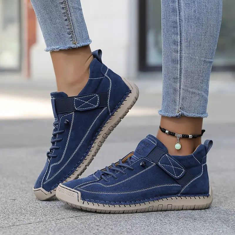 NOVIRA™ |  Zapatillas Ortopédicas de Piel con Amortiguación