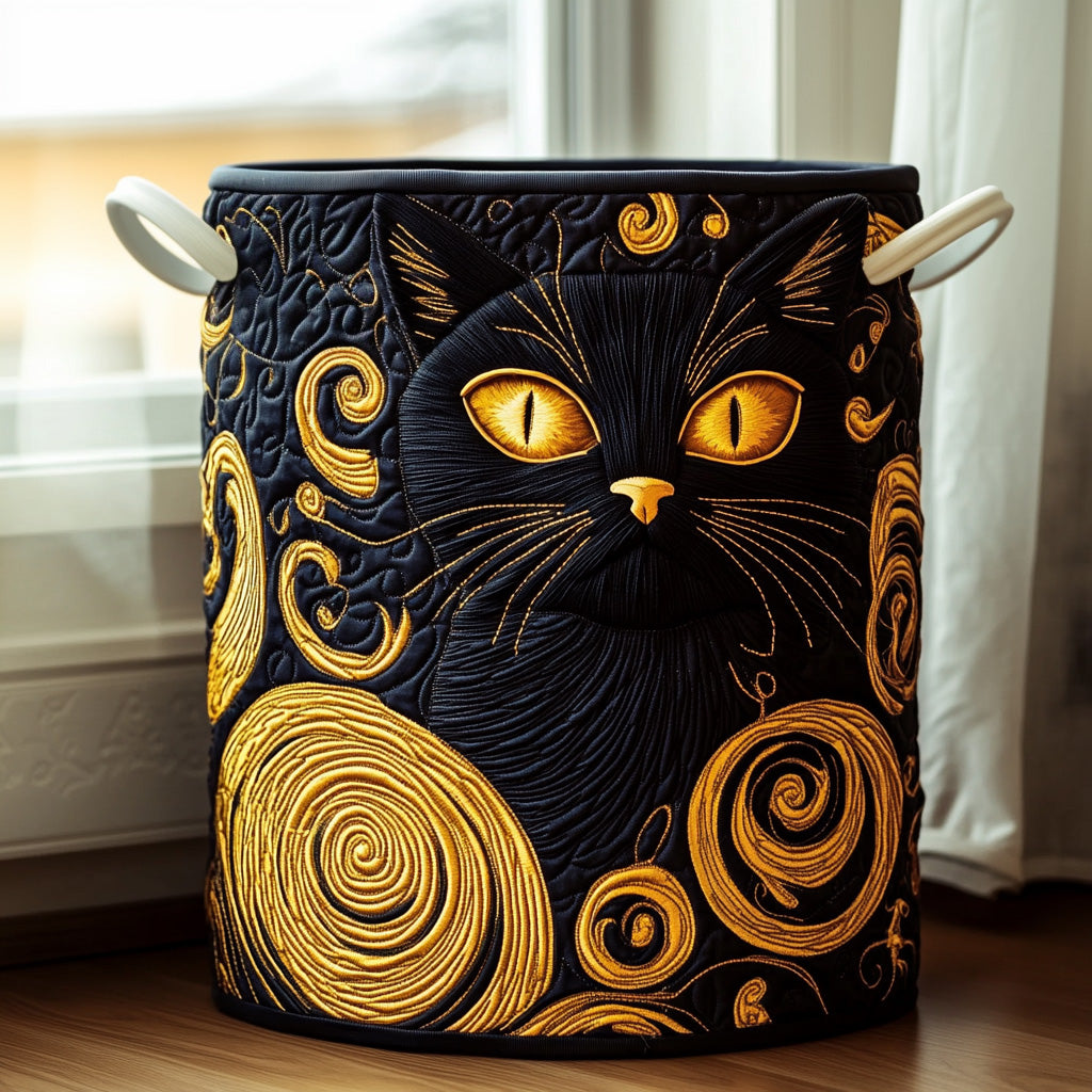 Gato Acolchado | Cesto Artesanal