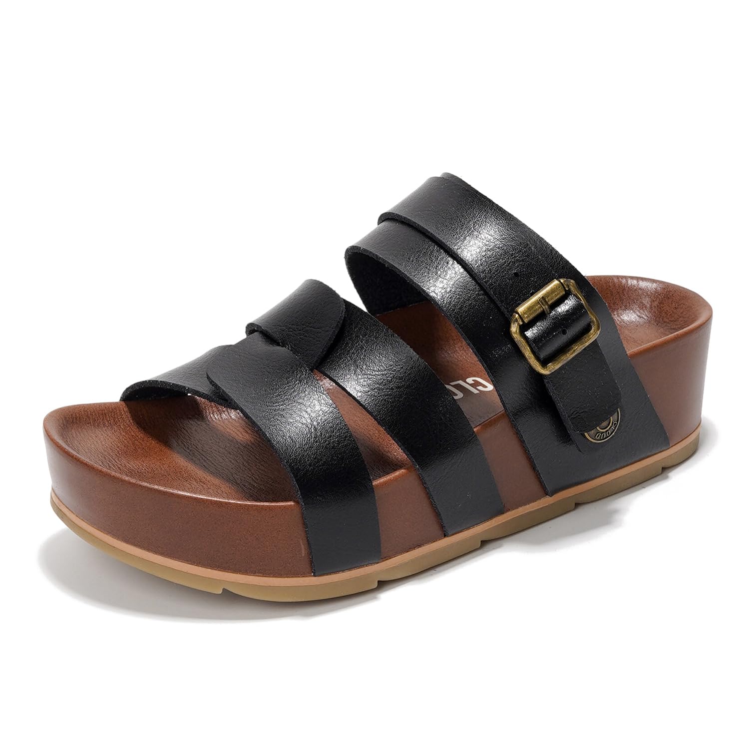 Proud | Sandalias de Plataforma Eco-Cuero | Ligeras | Antideslizantes