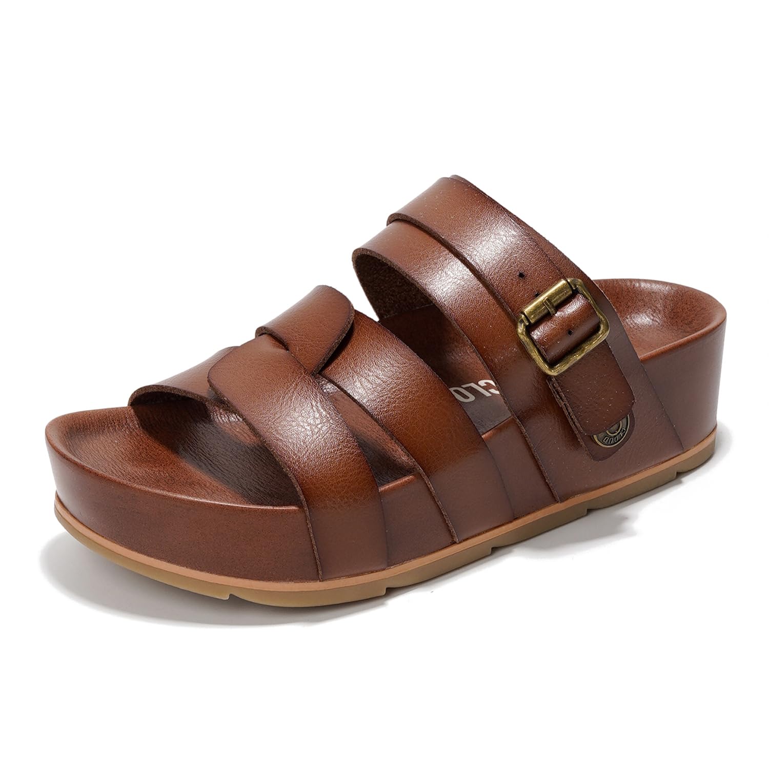 Proud | Sandalias de Plataforma Eco-Cuero | Ligeras | Antideslizantes