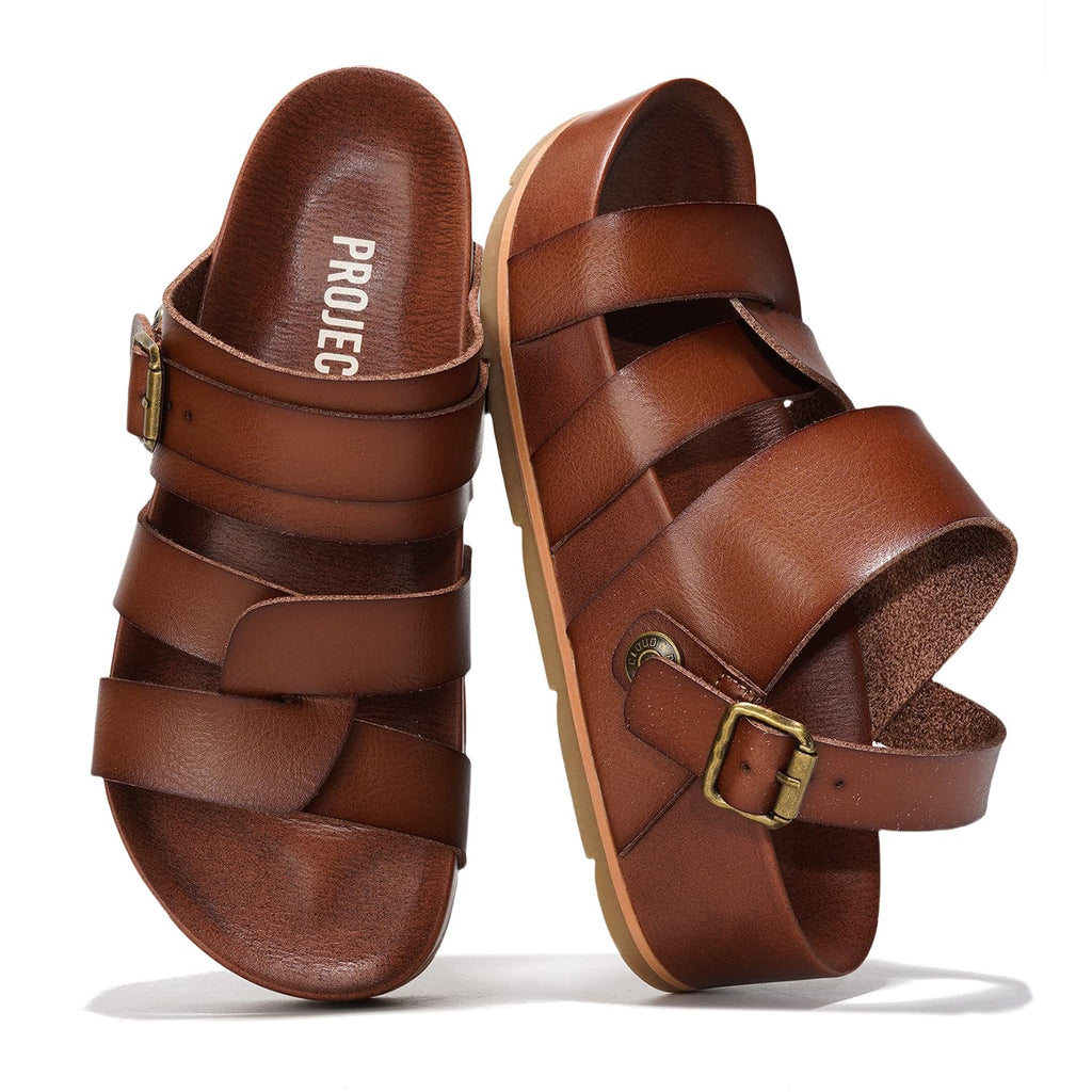 Proud | Sandalias de Plataforma Eco-Cuero | Ligeras | Antideslizantes
