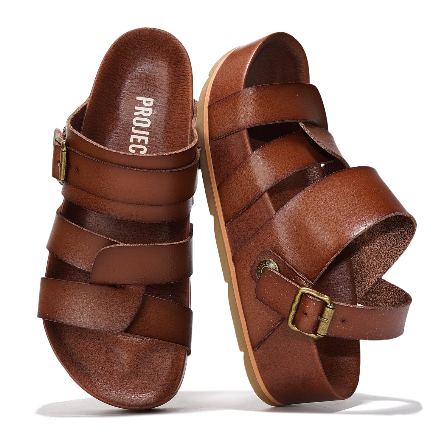 Proud | Sandalias de Plataforma Eco-Cuero | Ligeras | Antideslizantes