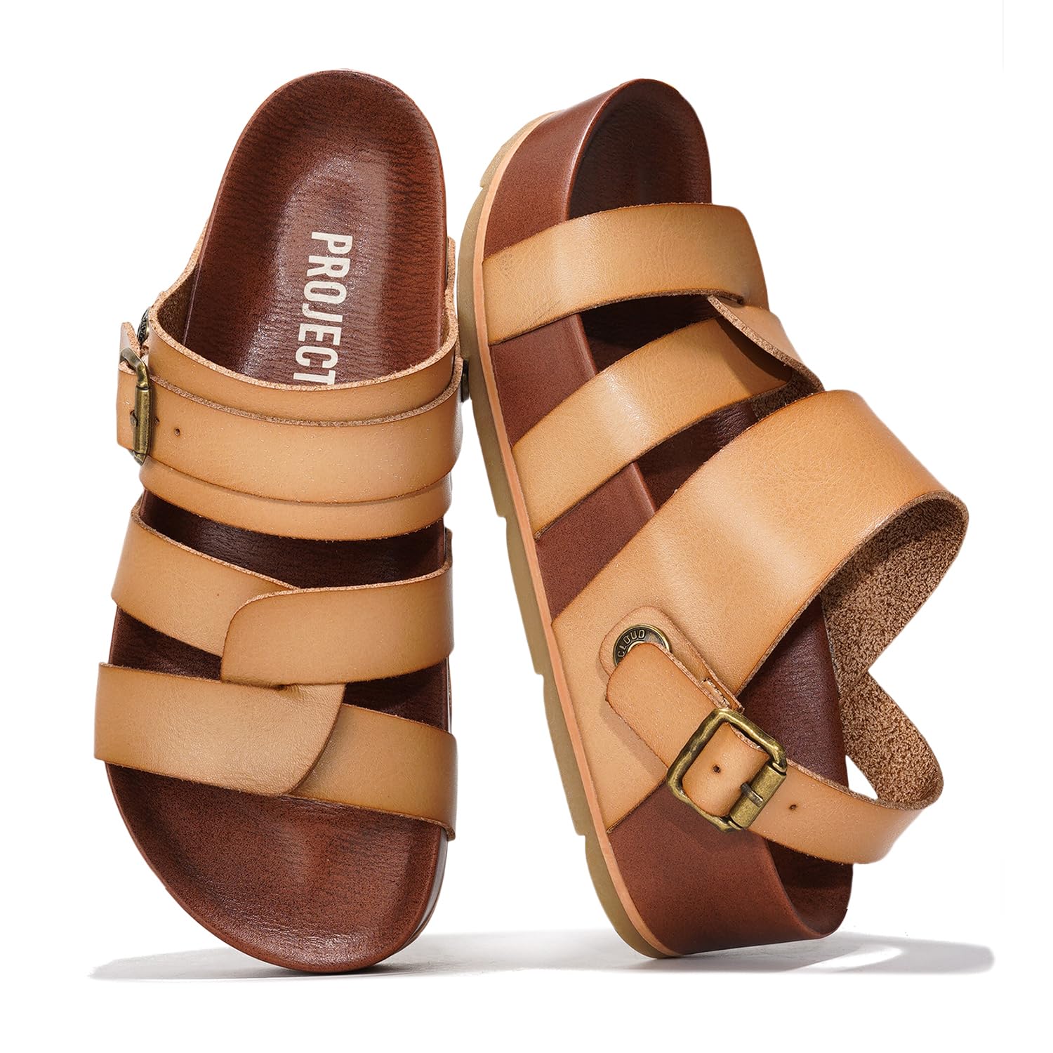 Proud | Sandalias de Plataforma Eco-Cuero | Ligeras | Antideslizantes