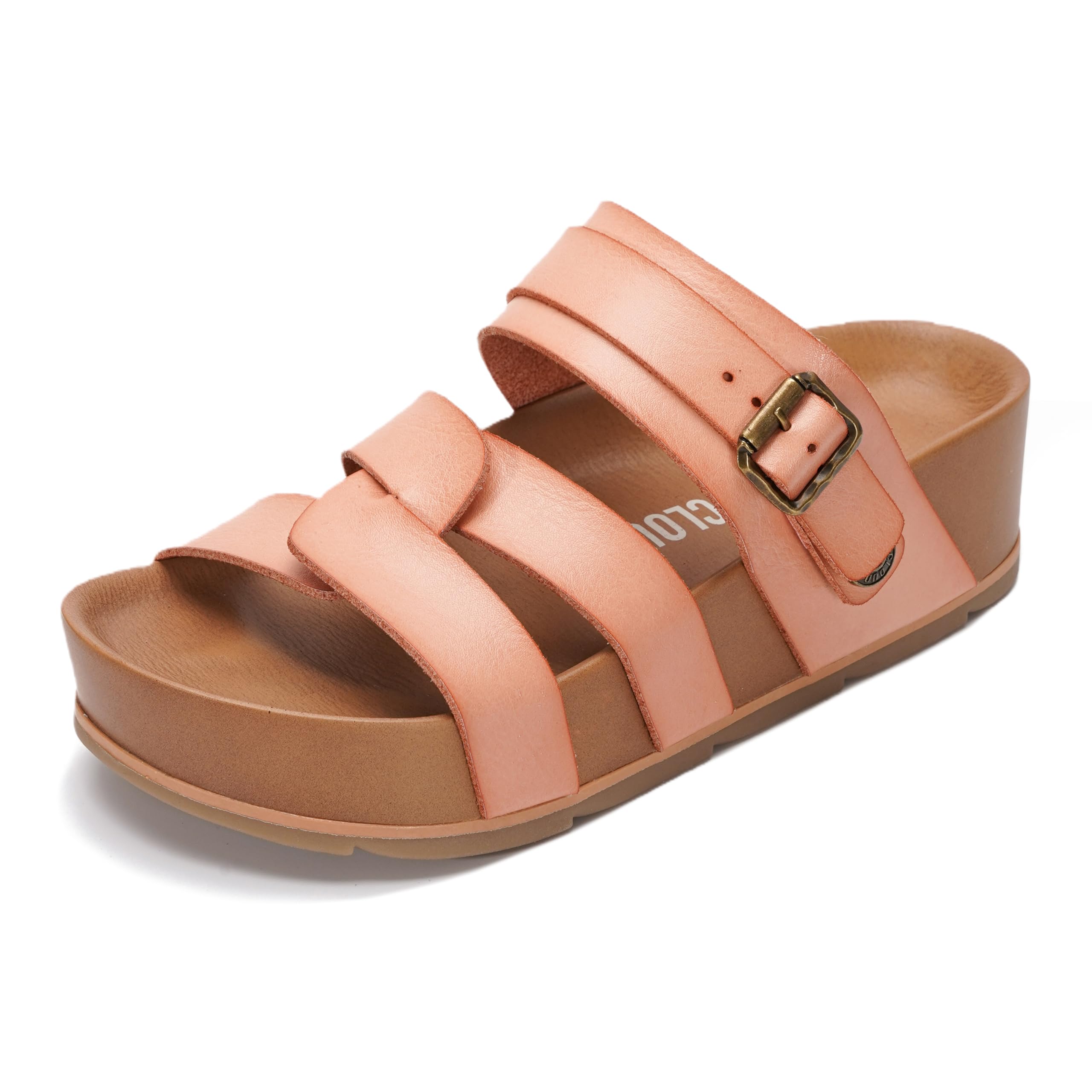 Proud | Sandalias de Plataforma Eco-Cuero | Ligeras | Antideslizantes
