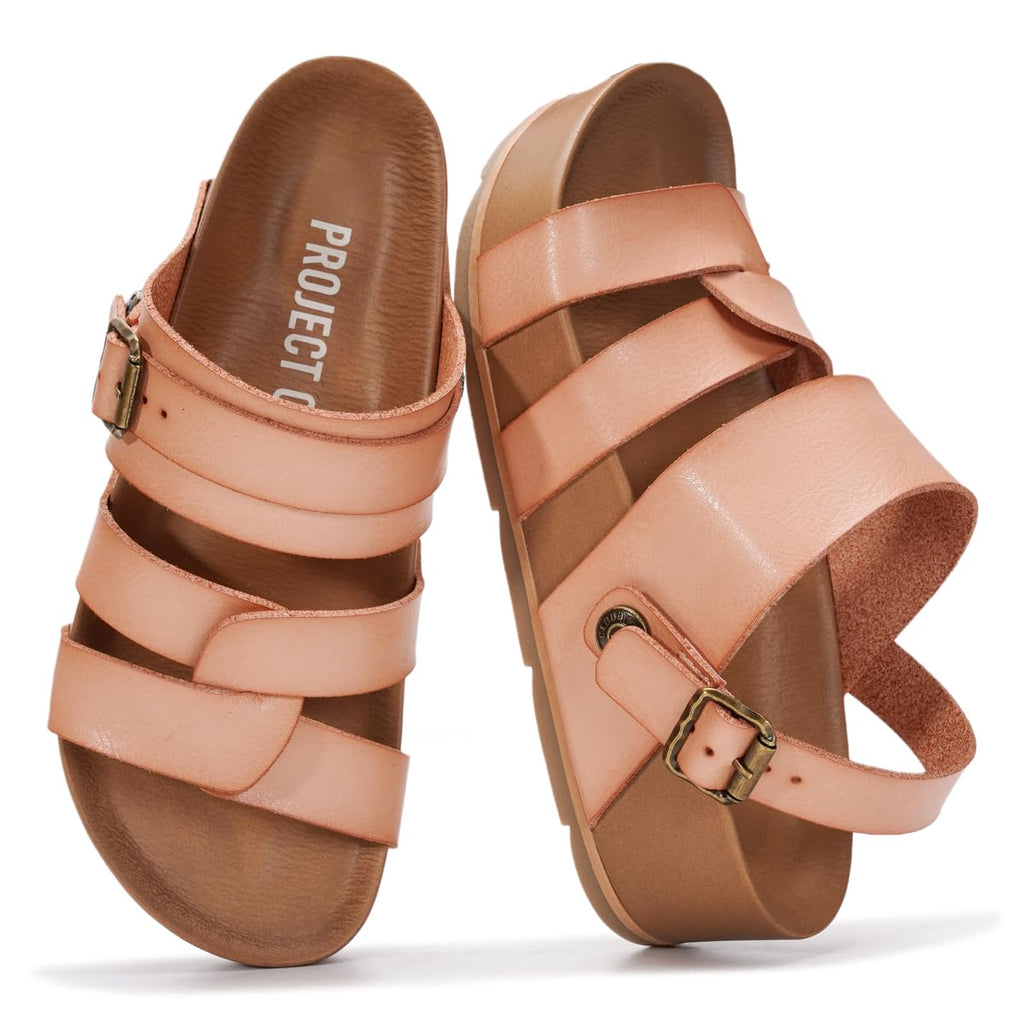 Proud | Sandalias de Plataforma Eco-Cuero | Ligeras | Antideslizantes