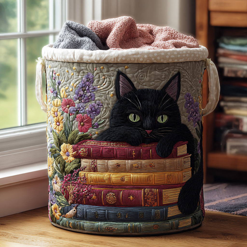 Gato Acolchado | Cesto Artesanal