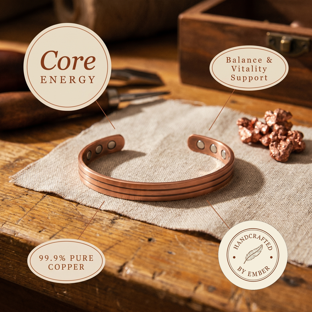 Pulsera de Cobre Ember's Core