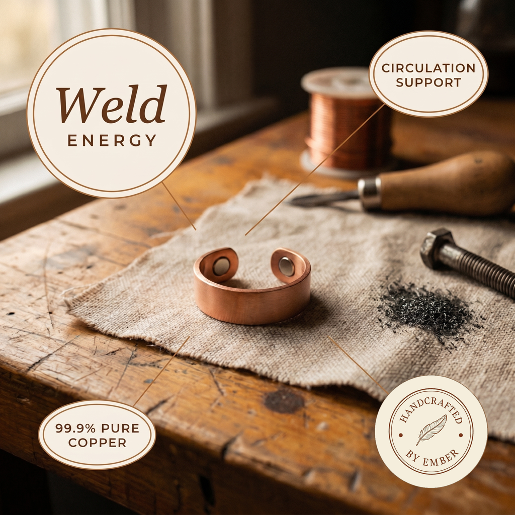 Anillo de Cobre Ember's Weld