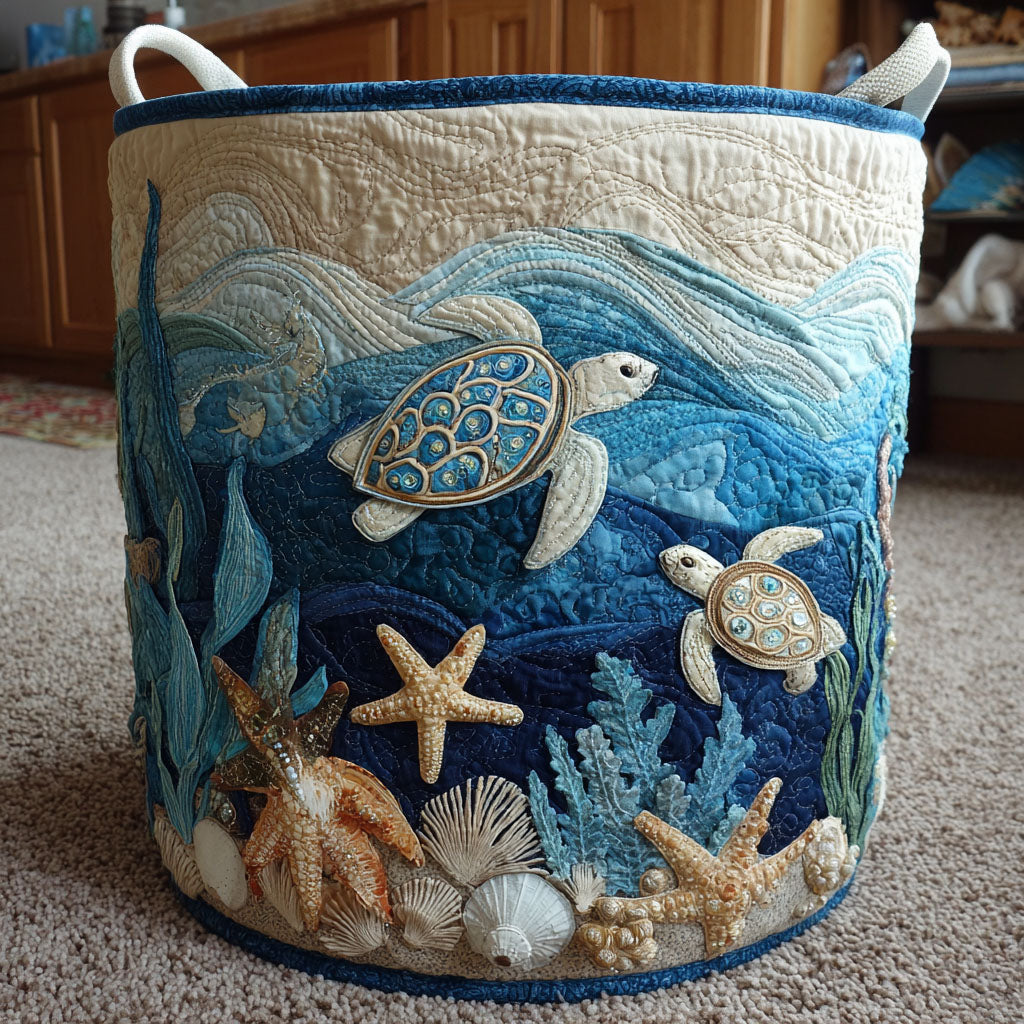 Tortuga Acolchada | Cesto Artesanal