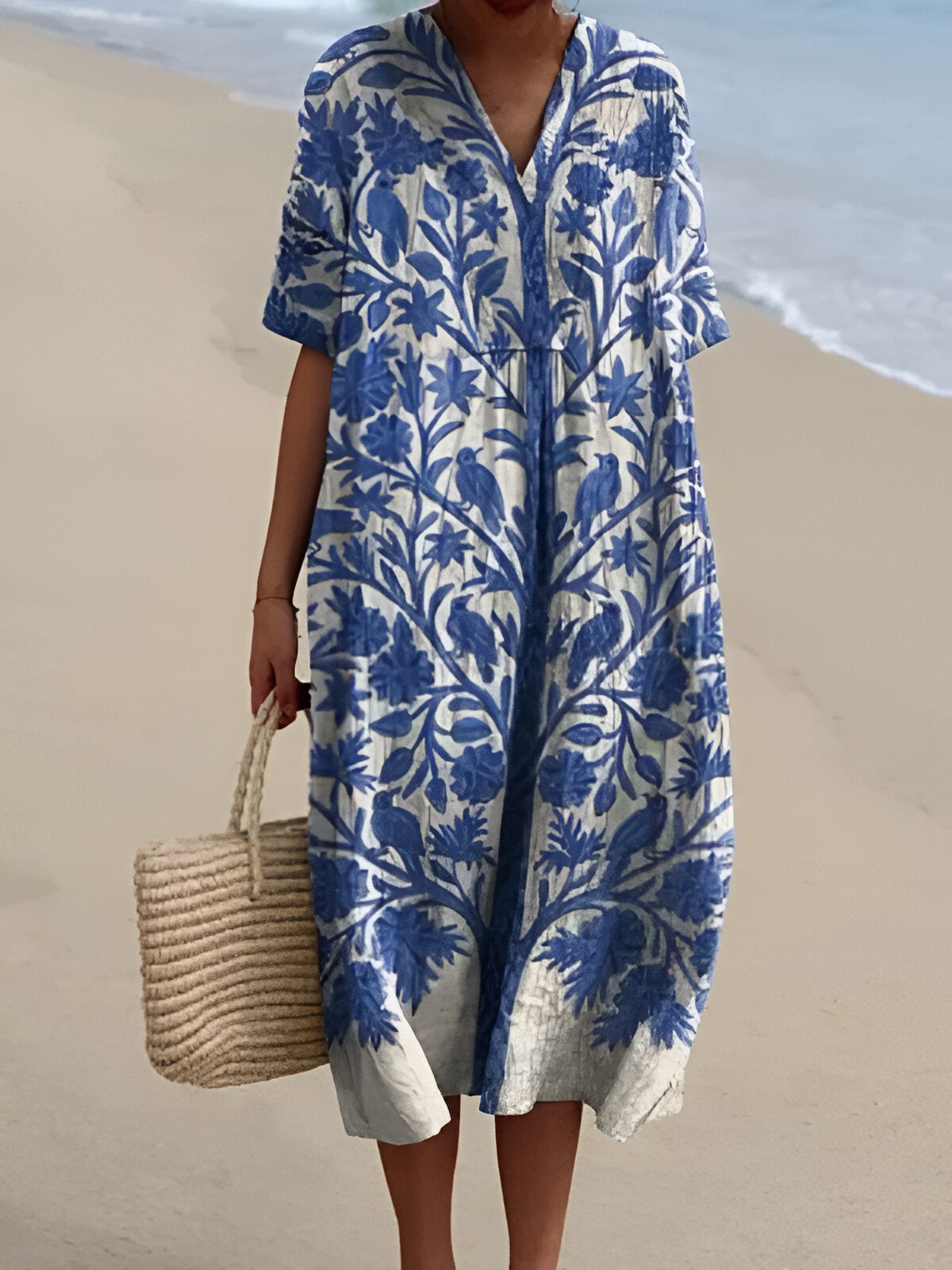 Fenna™ | Vestido Estampado Brisa de Verano