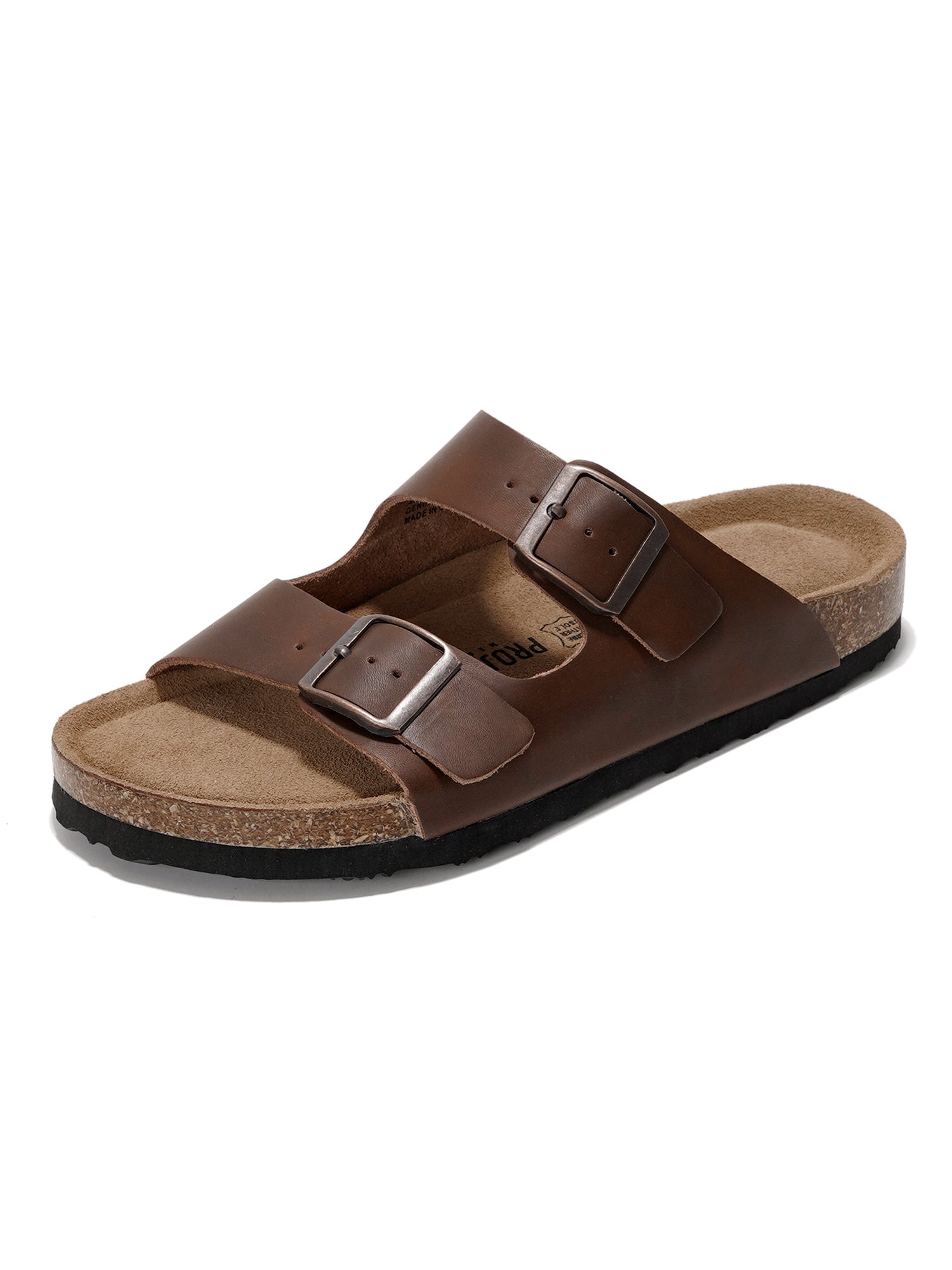 Venita | Sandalias de Cuero Genuino 100% | Memory Foam | Ligeras | Antideslizantes