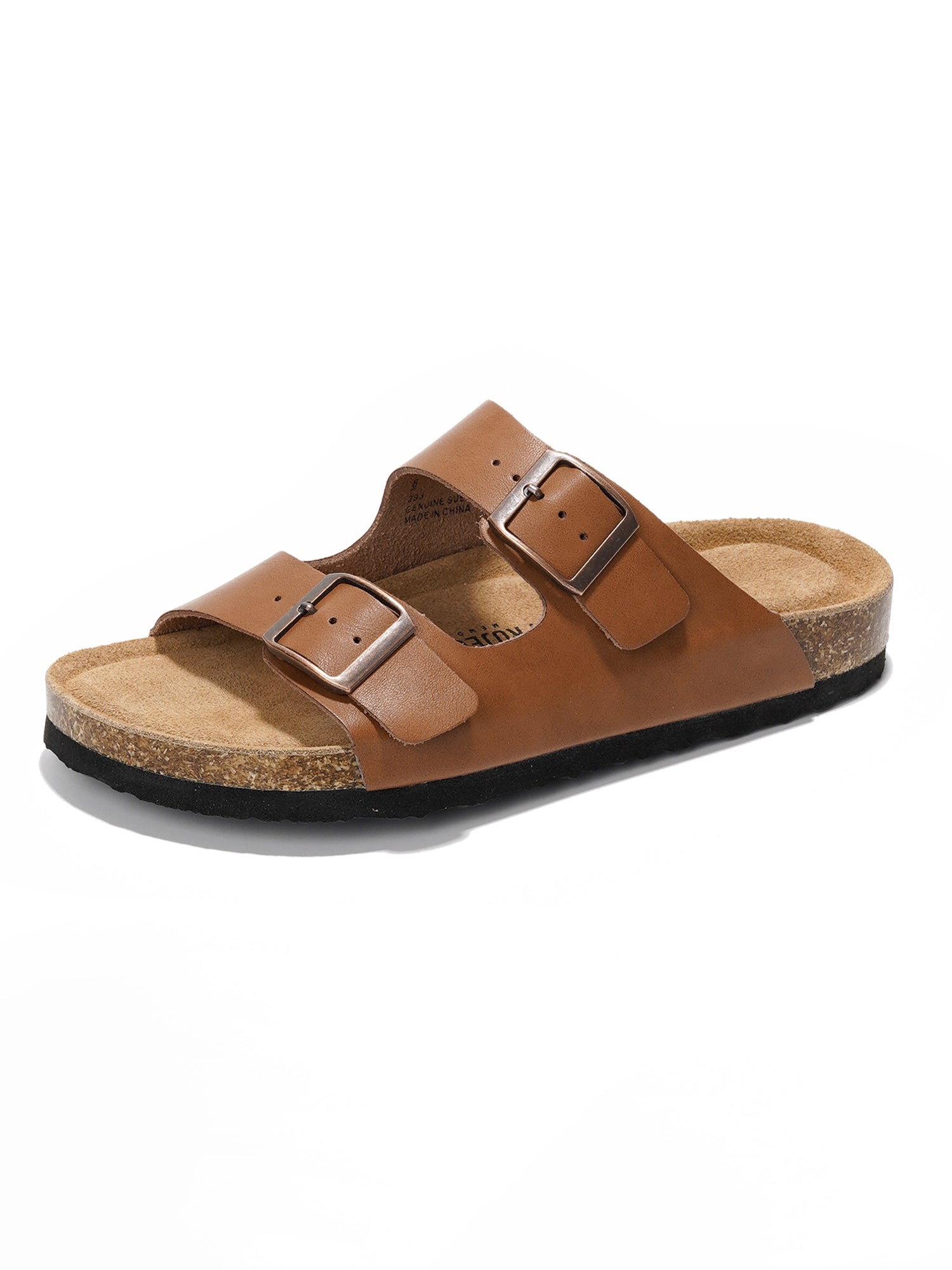 Venita | Sandalias de Cuero Genuino 100% | Memory Foam | Ligeras | Antideslizantes