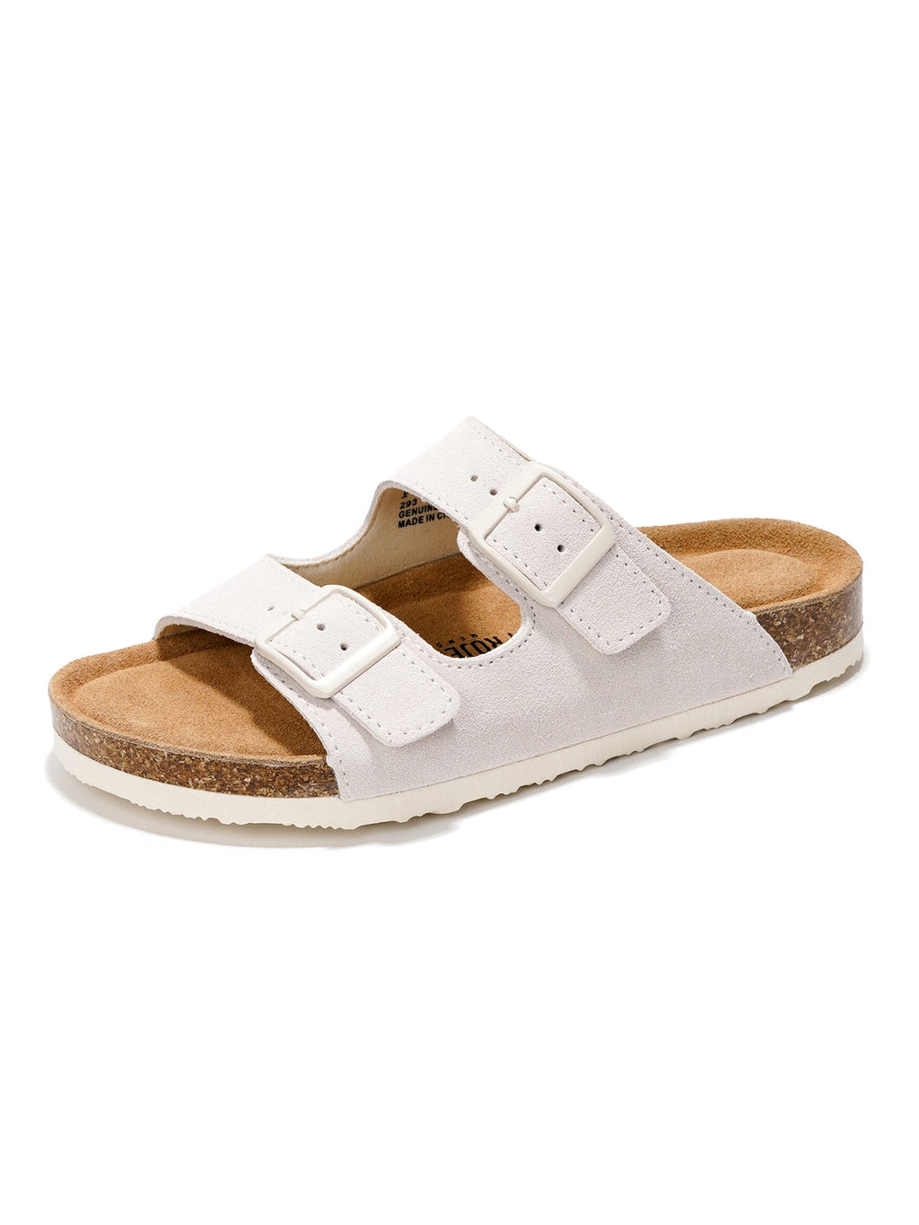 Venita | Sandalias de Cuero Genuino 100% | Memory Foam | Ligeras | Antideslizantes