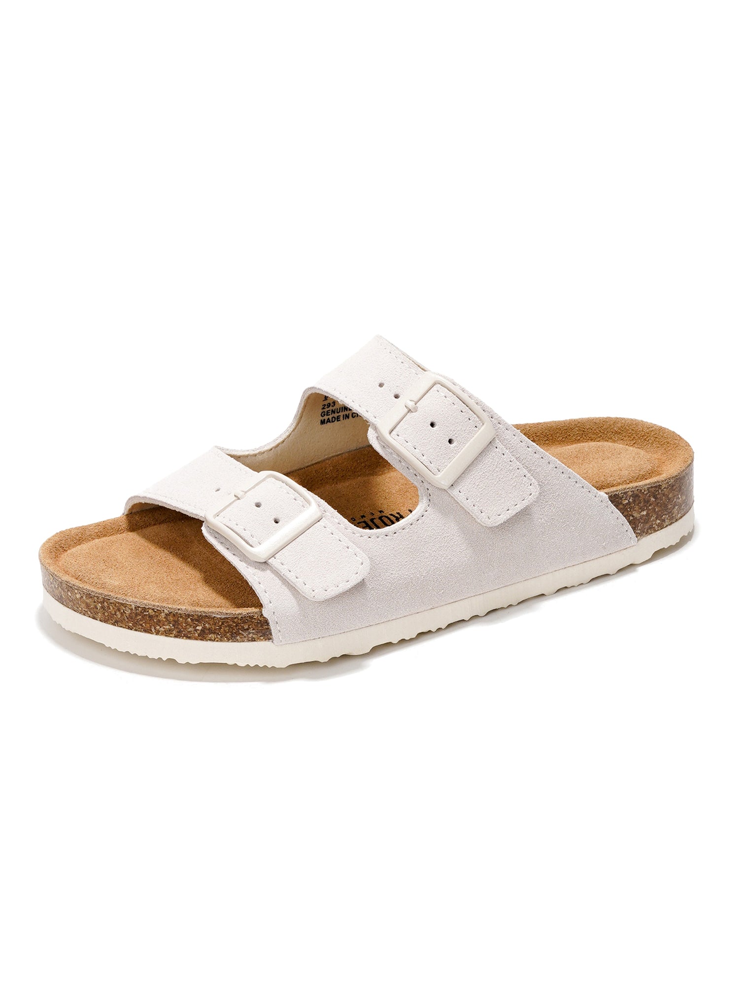 Venita | Sandalias de Cuero Genuino 100% | Memory Foam | Ligeras | Antideslizantes