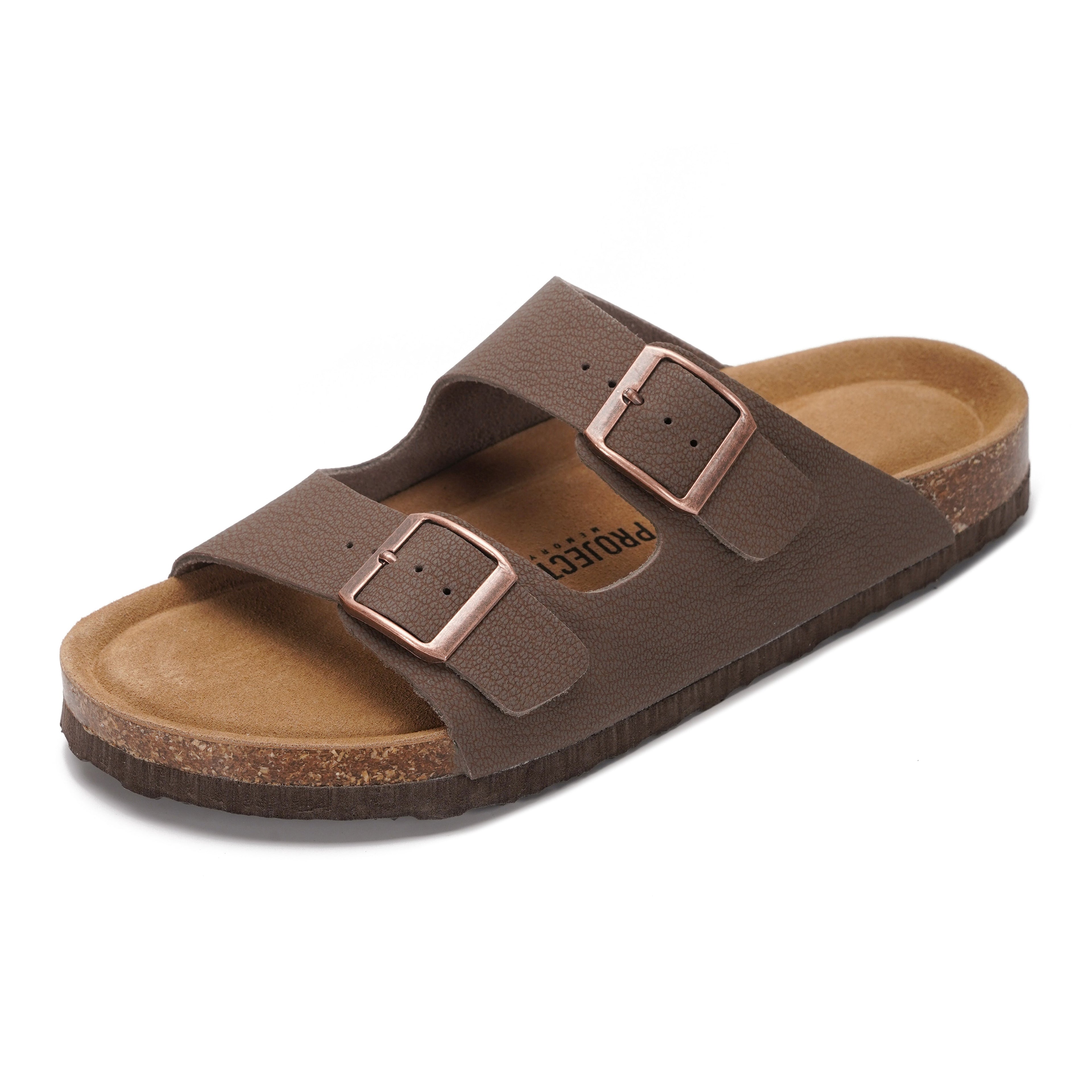 Venita | Sandalias de Cuero Genuino 100% | Memory Foam | Ligeras | Antideslizantes