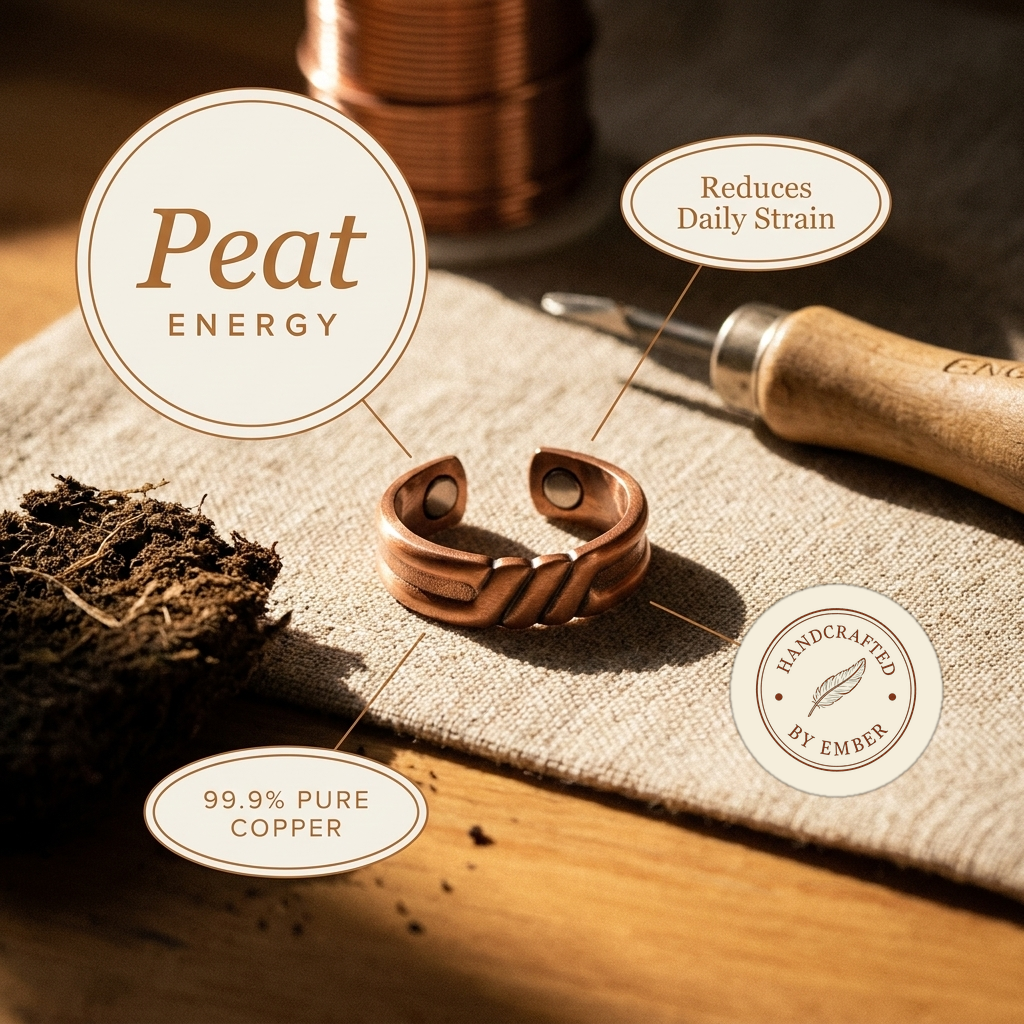 Anillo de Cobre Ember's Peat