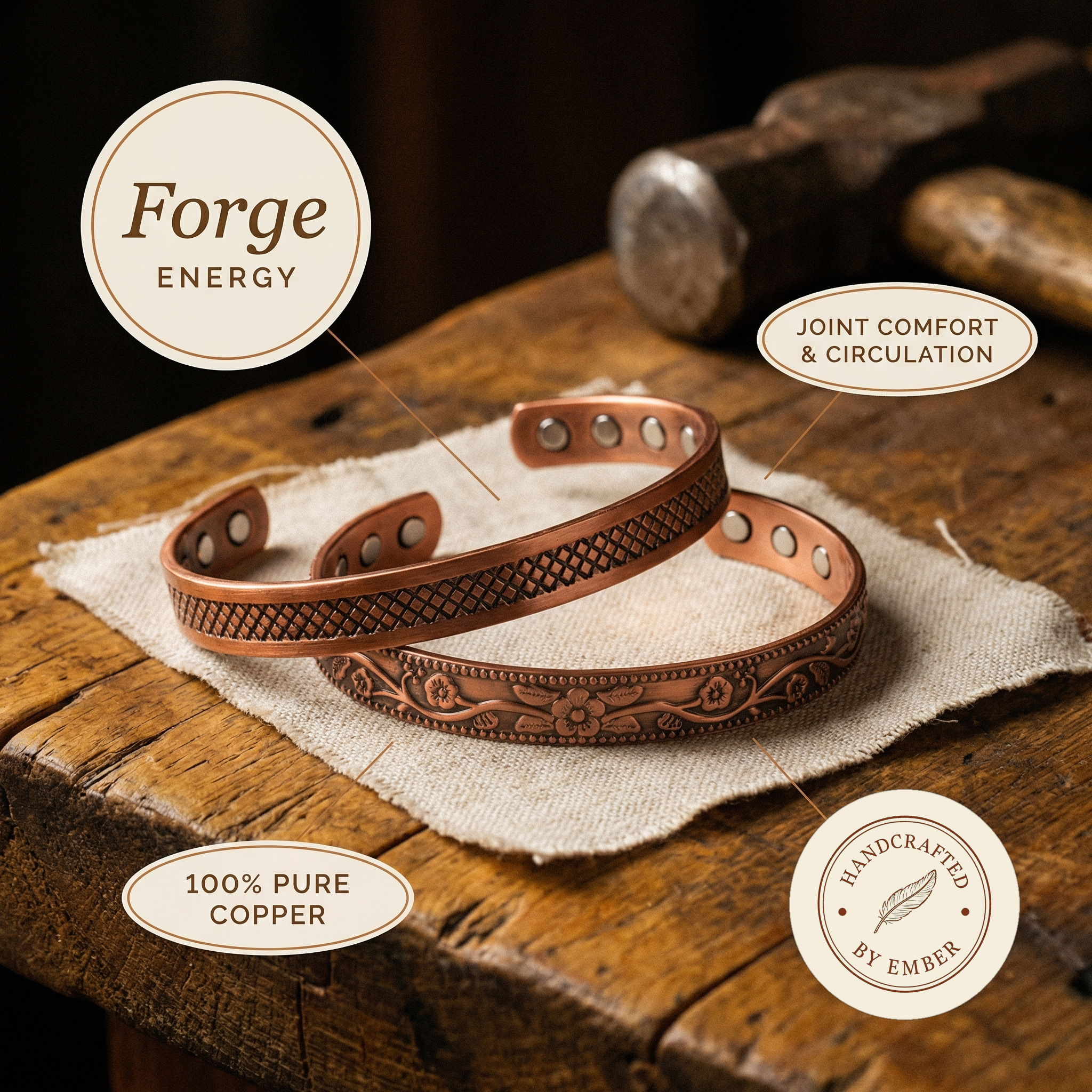 Set de Cobre Ember's Forge