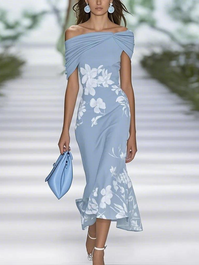 Vestido Floral Elegante Primavera/Verano