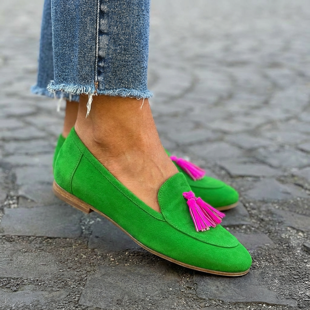 Mandy | Mocasines con Borlas