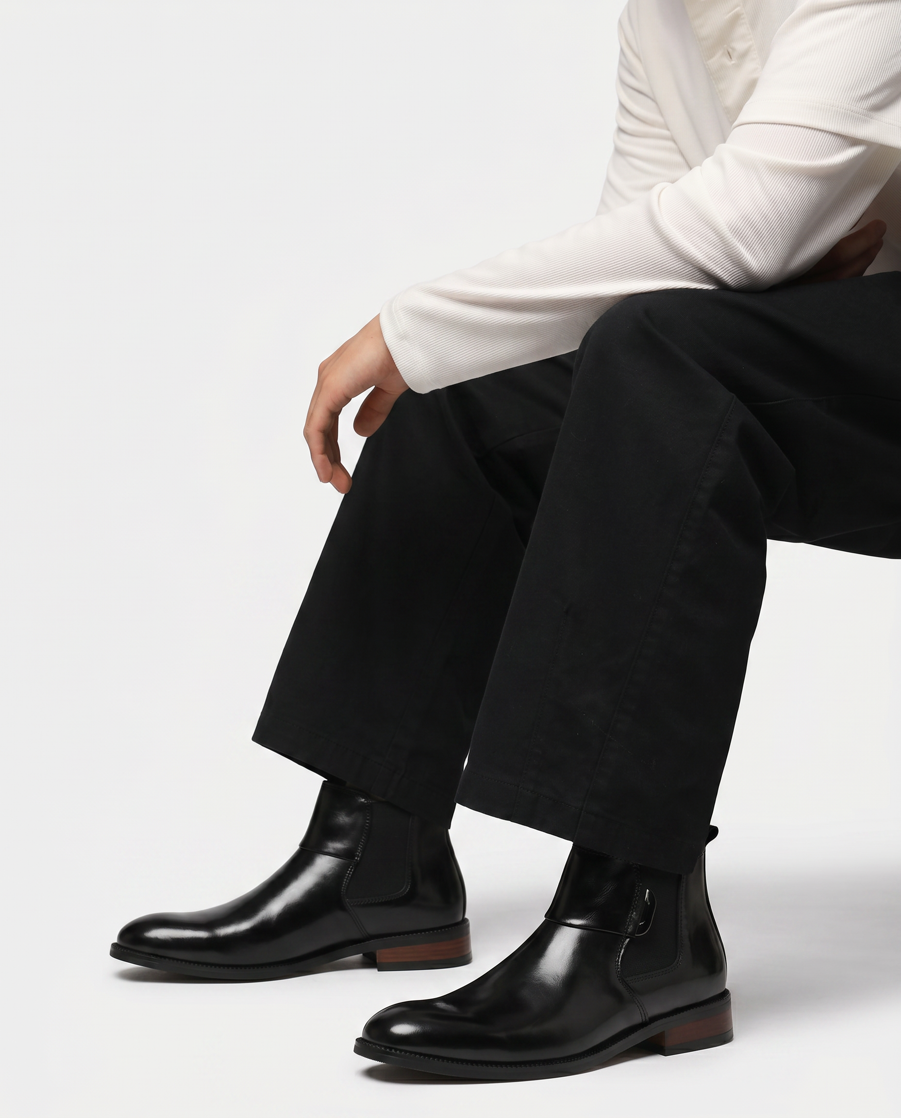 Botas Noir™ (+8cm de Altura)