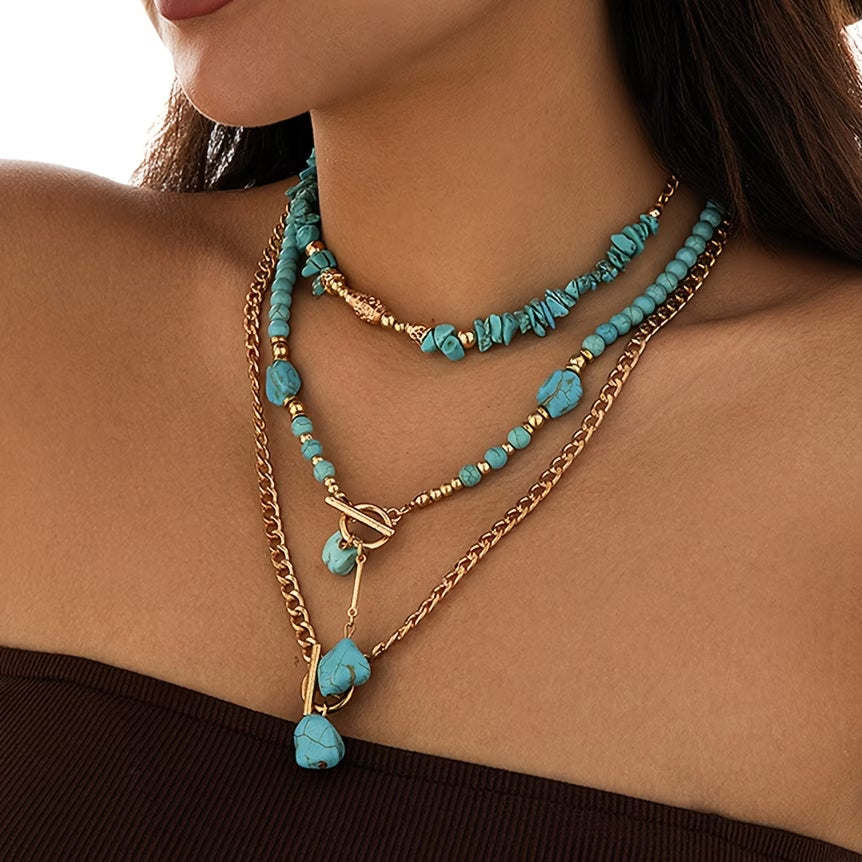 Collar Declaración de Turquesa