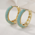 Aretes Encantadores de Turquesa