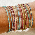Set de Pulseras Boho de Cuentas de Colores