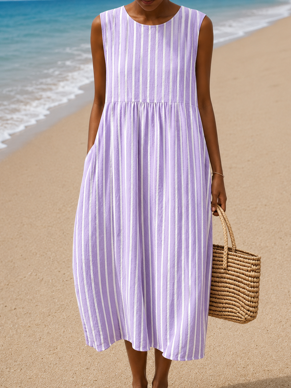 Vestido Midi The Clarisse