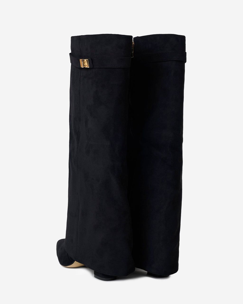 Lavista | Botas de Ante hasta la Rodilla - Negro