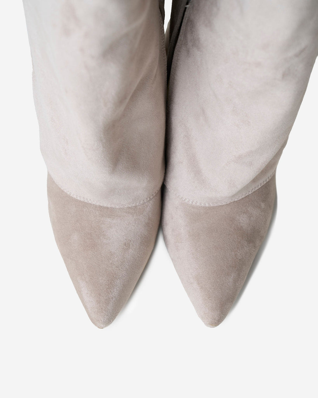 Lavista | Botas de Ante hasta la Rodilla - Taupe