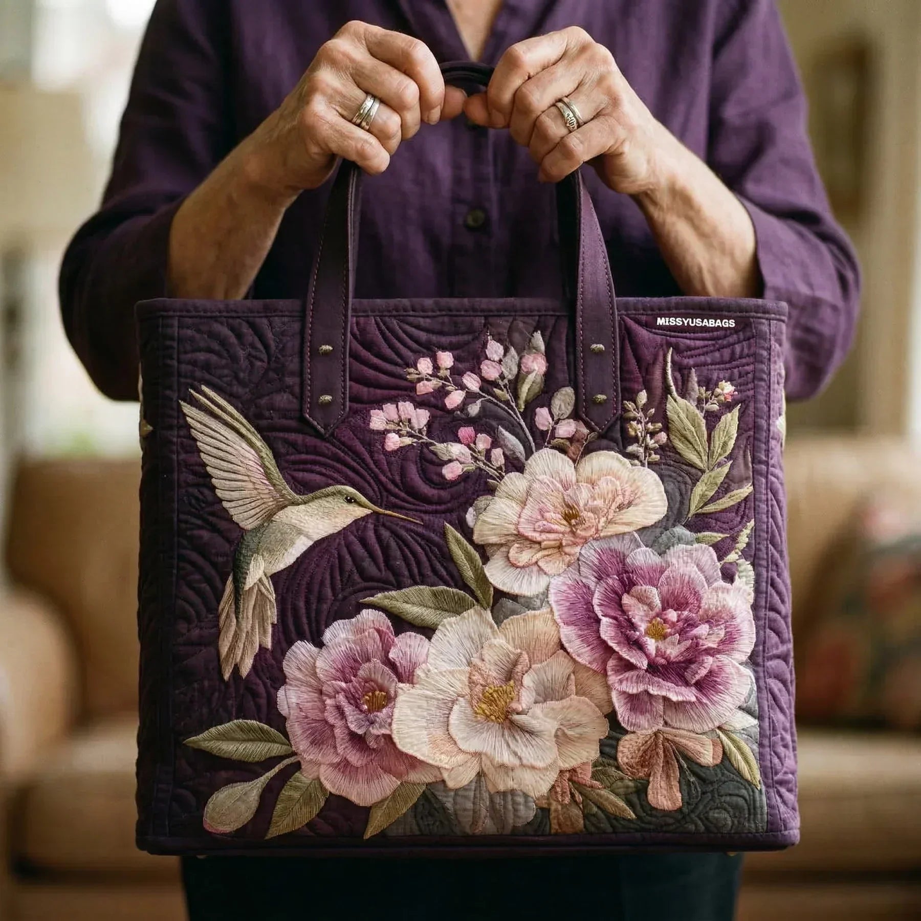 Bolso Artesanal | Colibríes