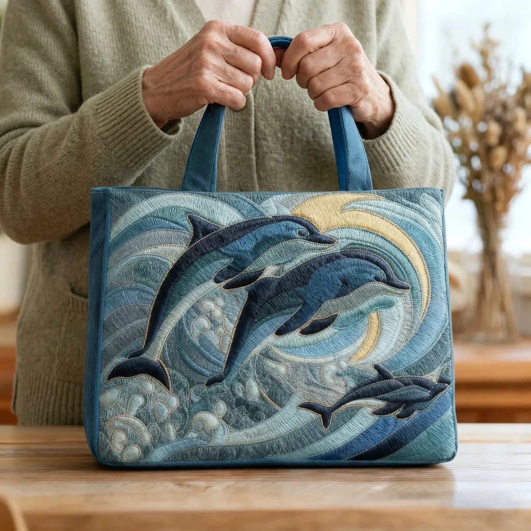 Bolso Artesanal | Delfín del Océano
