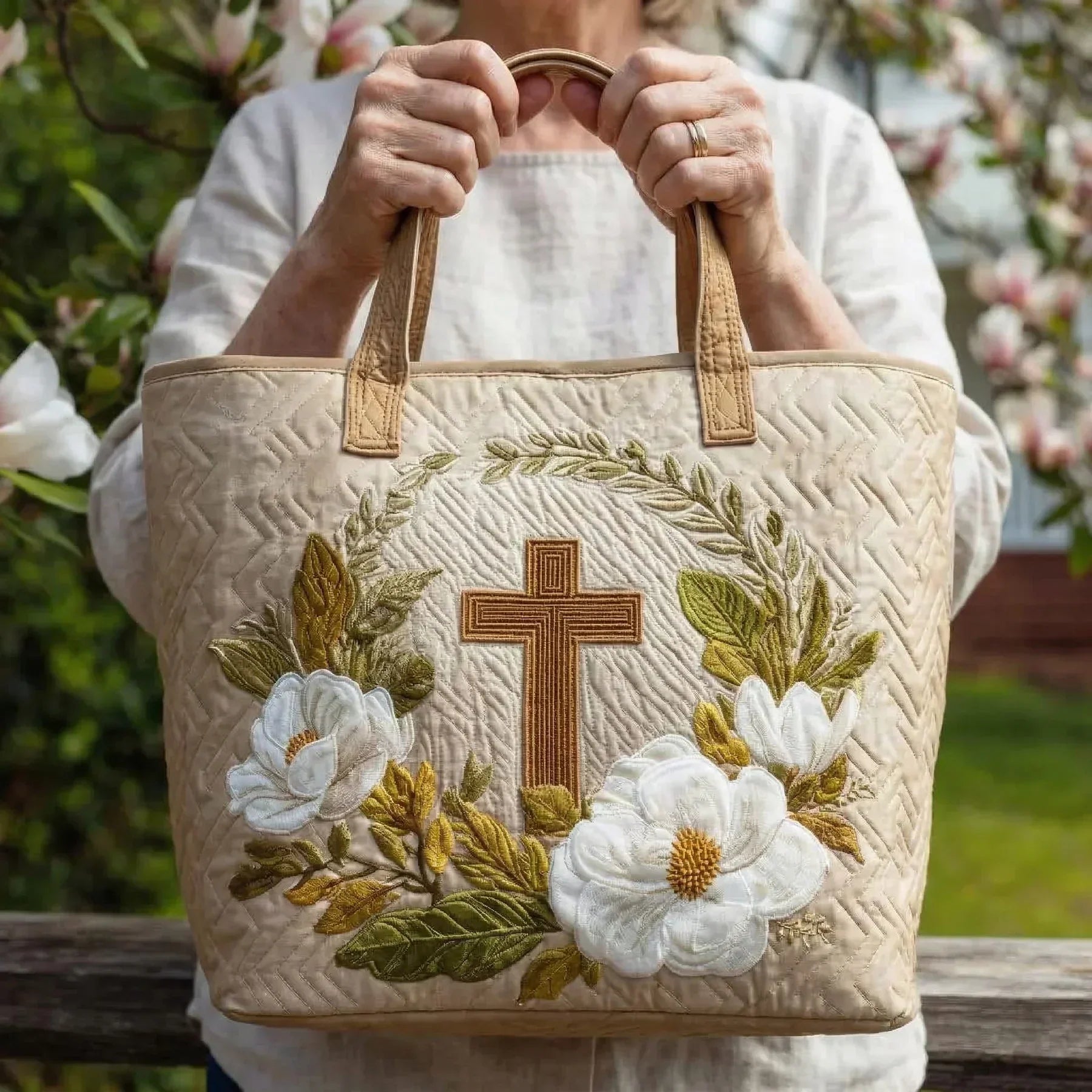 Bolso Artesanal | Cruz Floral