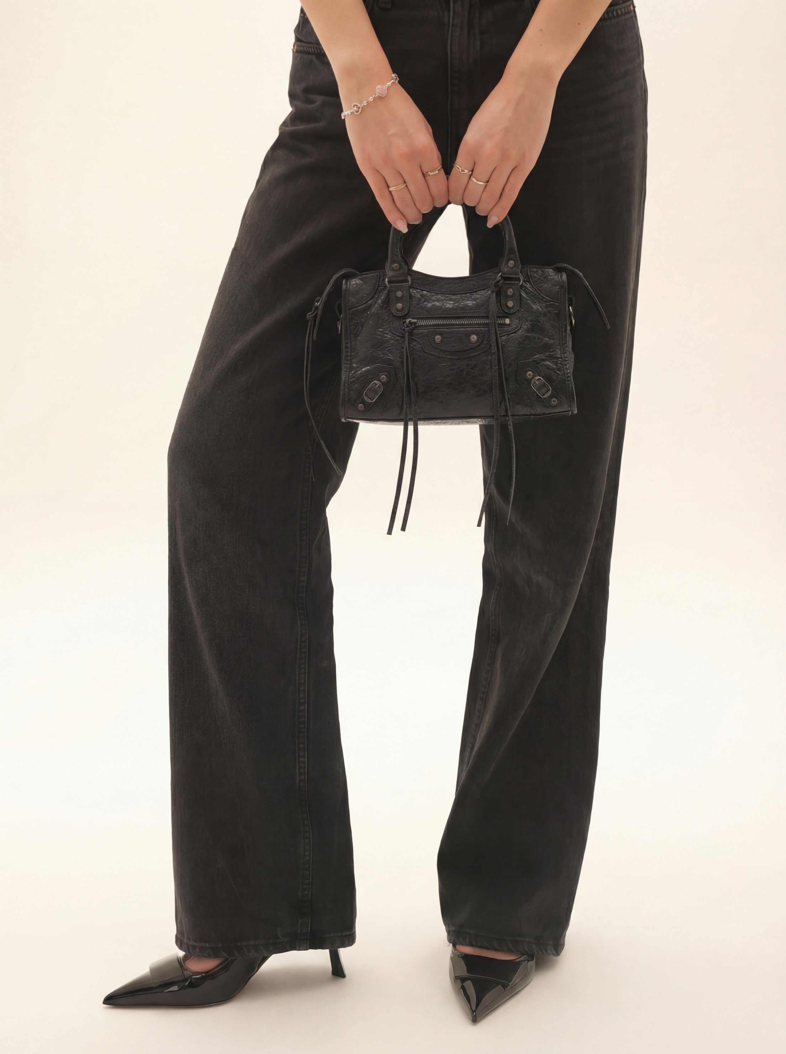 Bolso It Girl Pequeño - Negro