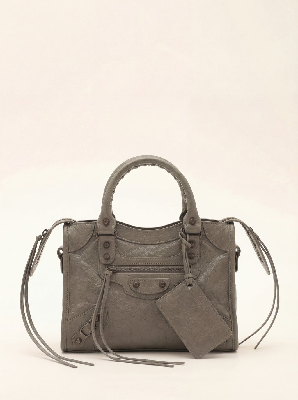 Bolso It Girl Pequeño - Gris Oscuro