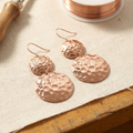 Aretes de Cobre Ember's Solstice