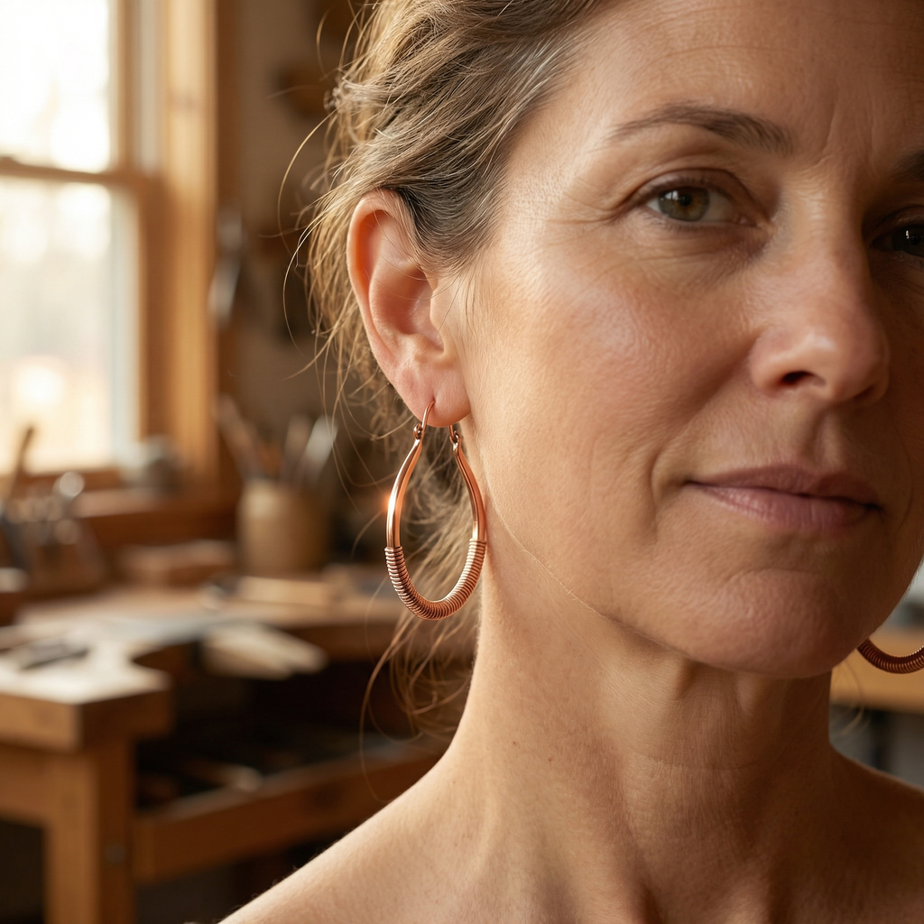 Aretes de Cobre Ember's Creek