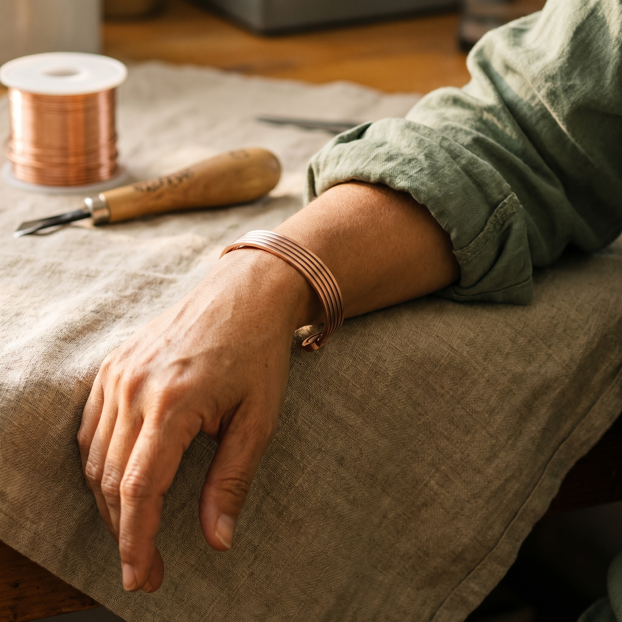 Pulsera de Cobre Ember's Ridge