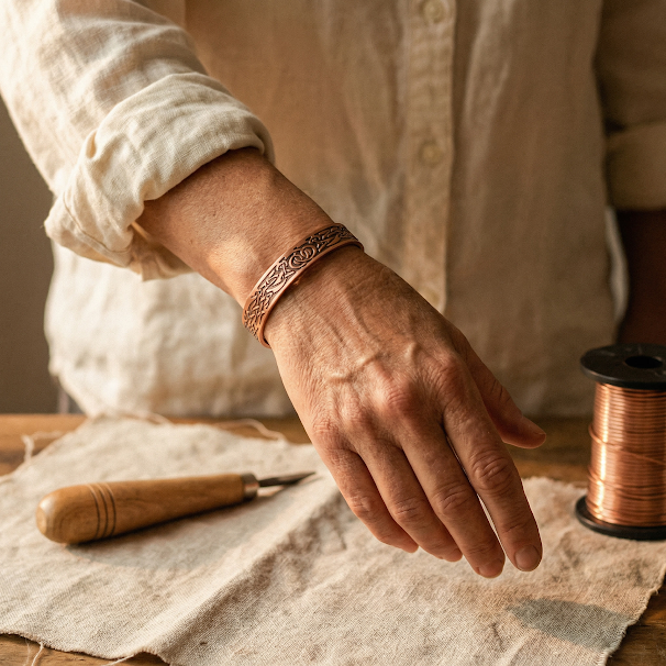 Pulsera de Cobre Ember's Moss