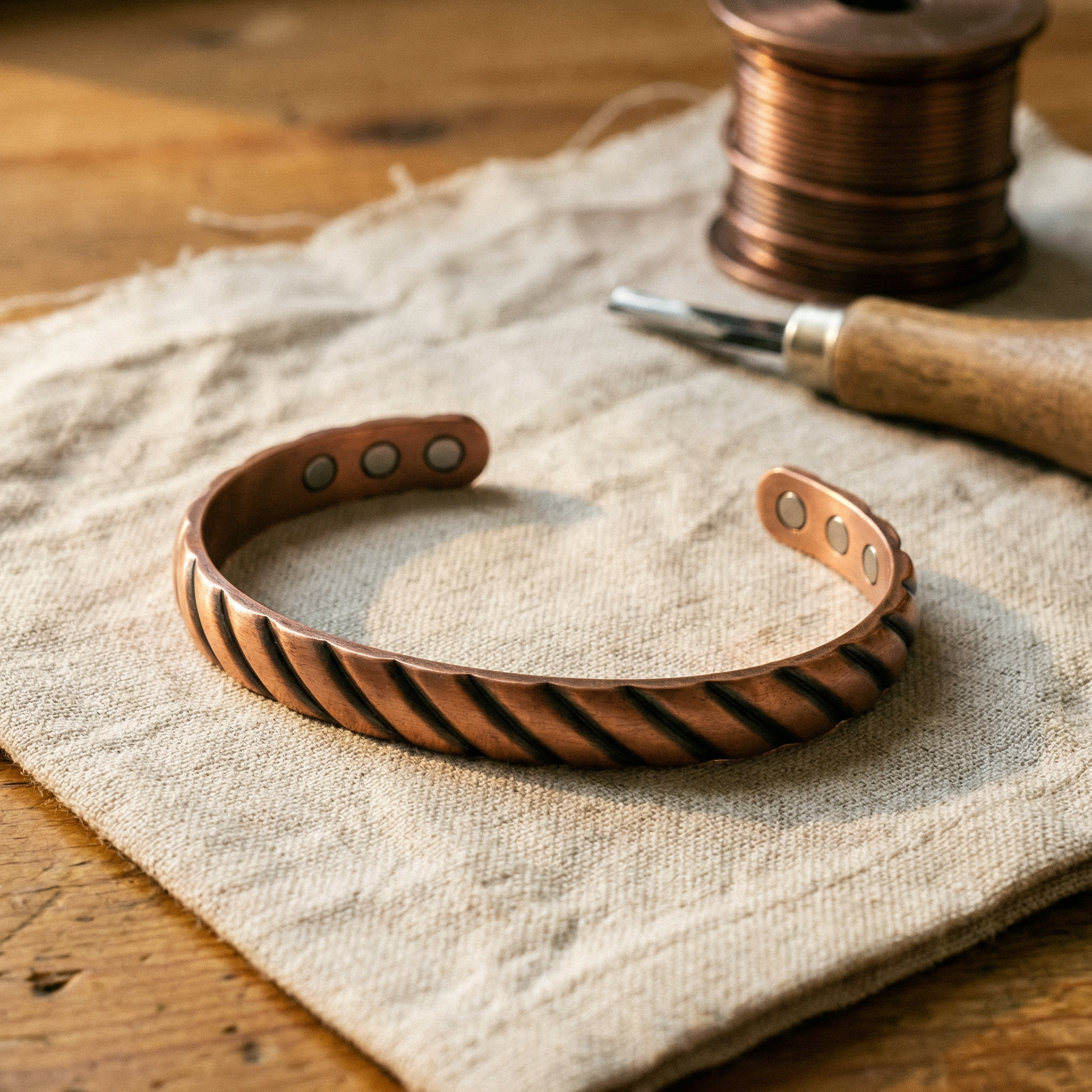 Pulsera de Cobre Ember's Thorn
