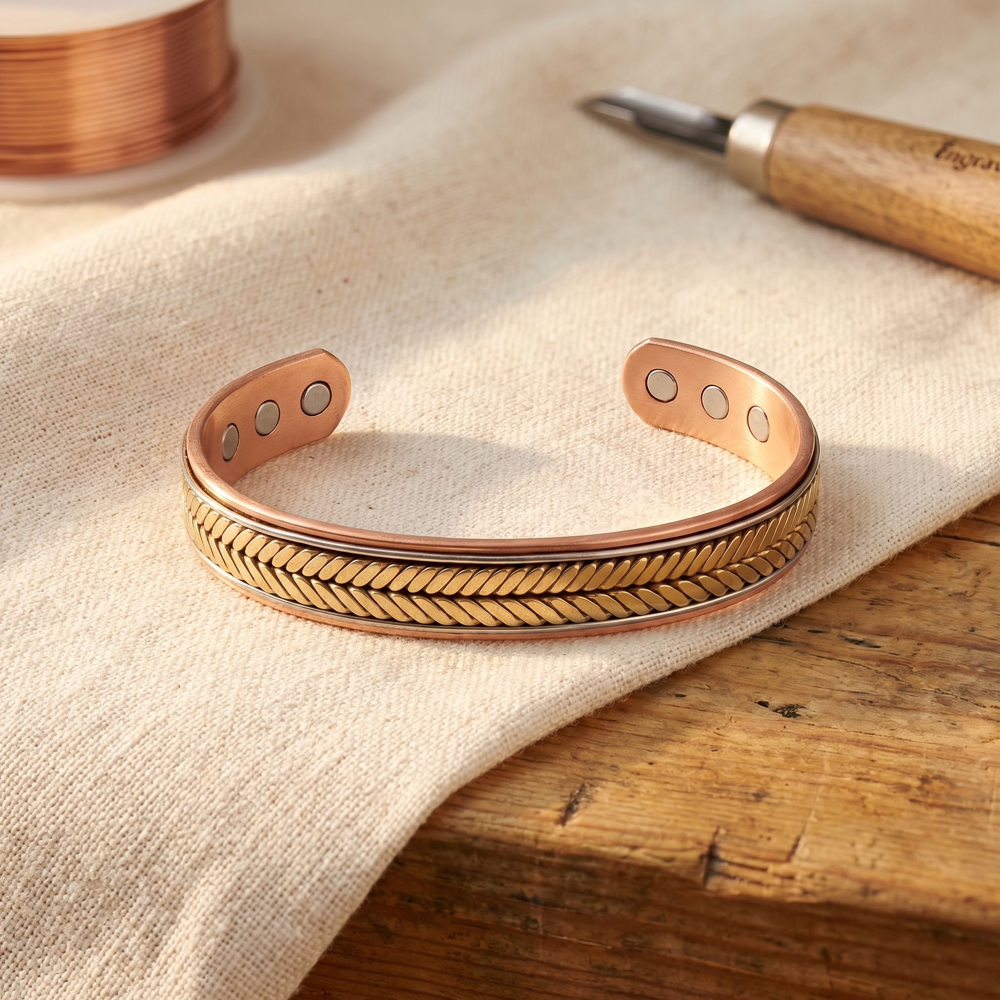 Pulsera de Cobre Ember's Harvest