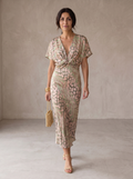Antonella | Vestido Elegante de Tela Ligera y Fluida