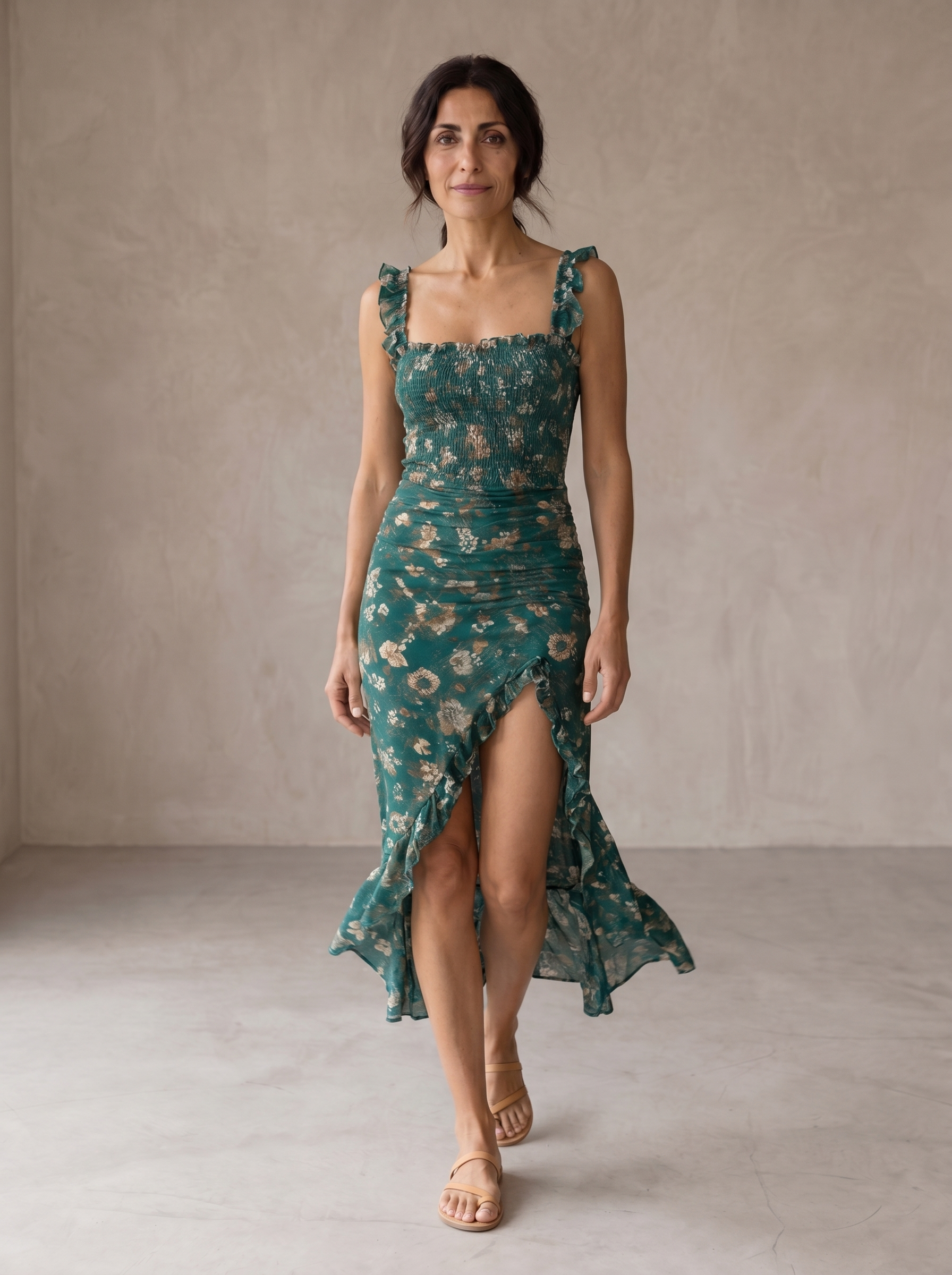 Mayfair | Vestido Midi Boho Retro Elegante