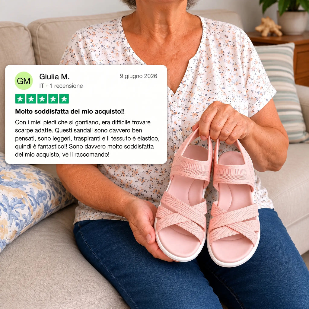 ErgoLina | Sandalias Ortopédicas de Confort