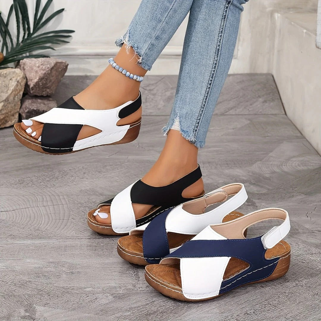 BRISA™ ┃ Sandalias ultra cómodas con tacón inclinado