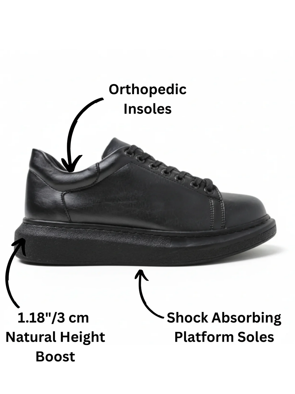 King Mont™ ┃Zapatilla premium unisex con plataforma