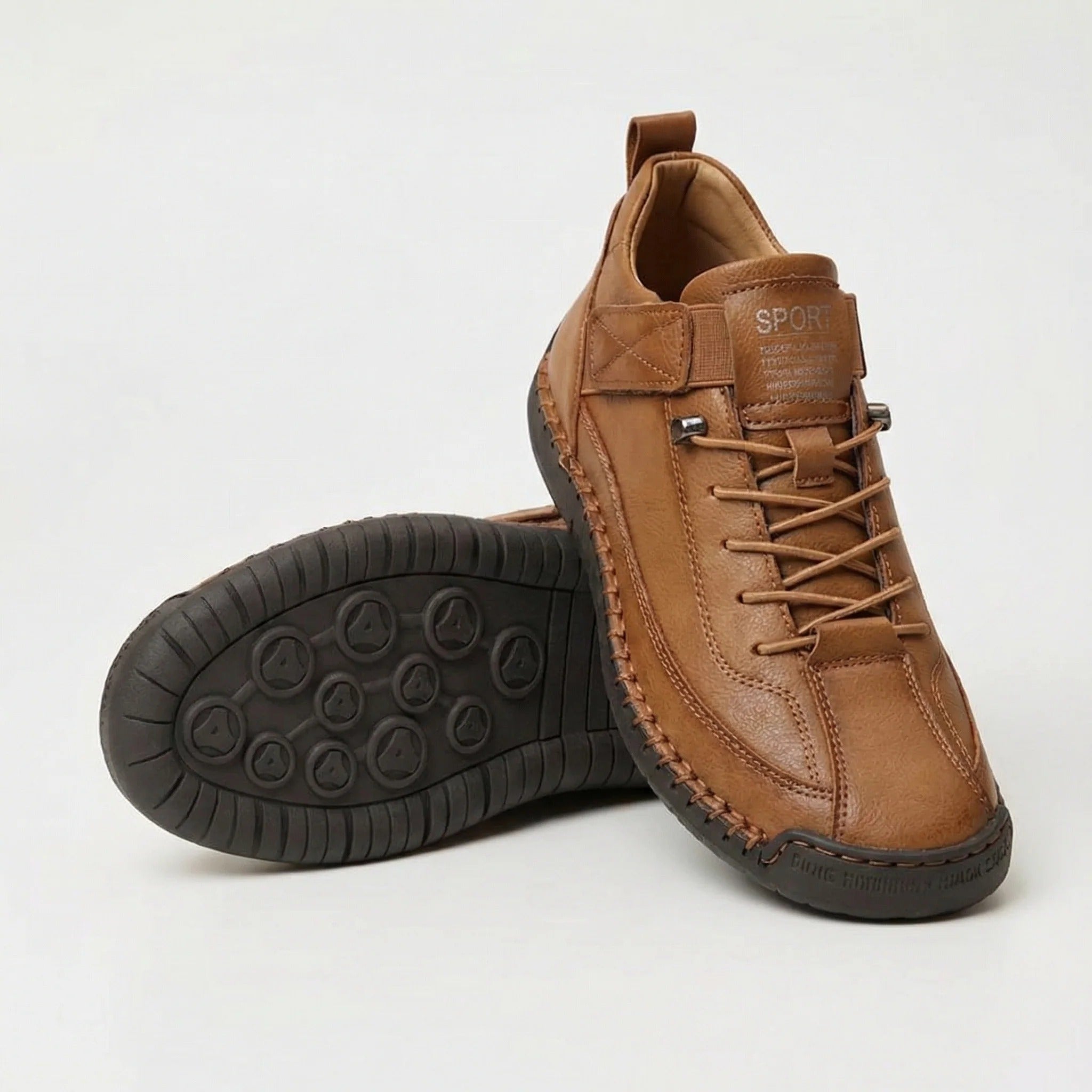 NOVIRA™ |  Zapatillas Ortopédicas de Piel con Amortiguación