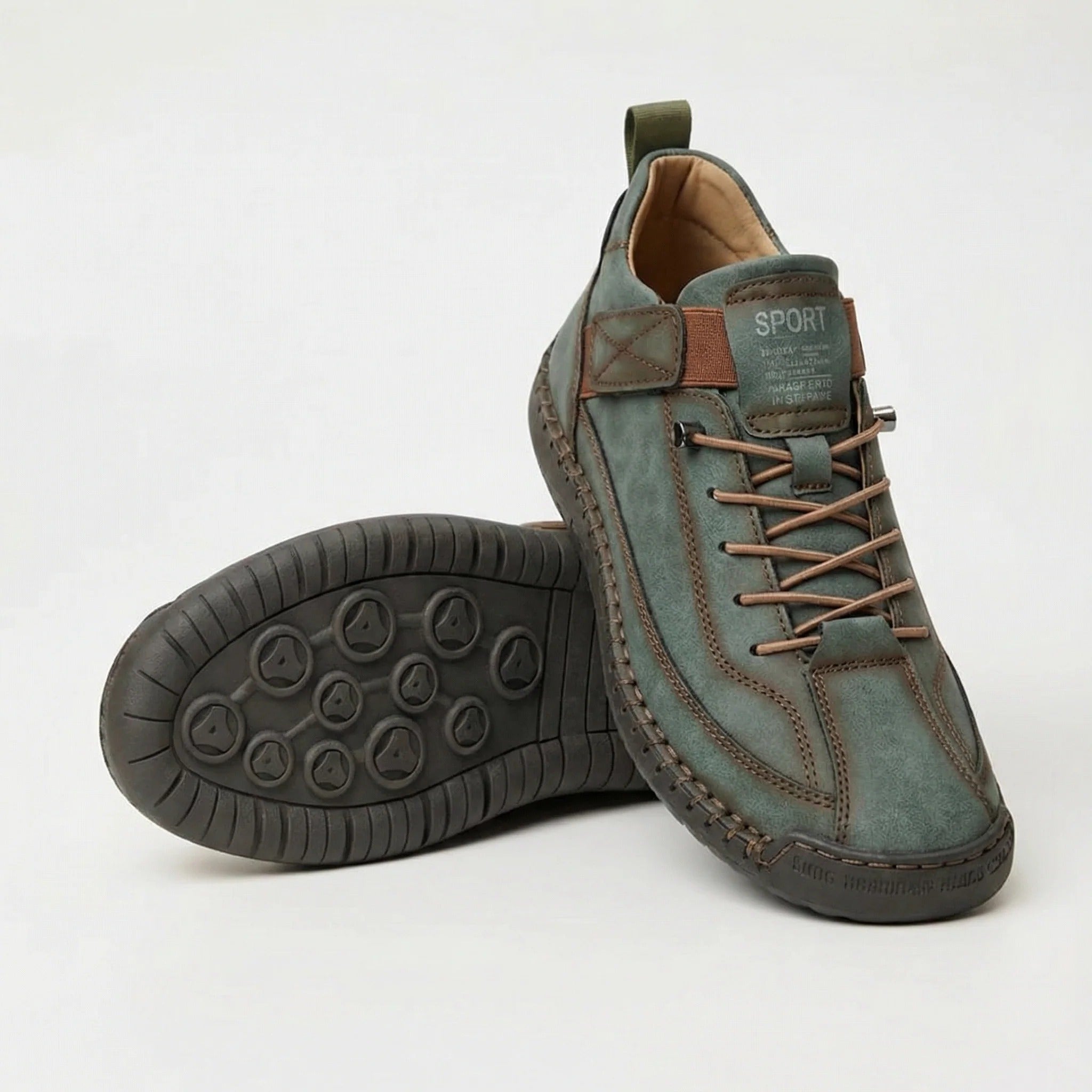 NOVIRA™ |  Zapatillas Ortopédicas de Piel con Amortiguación