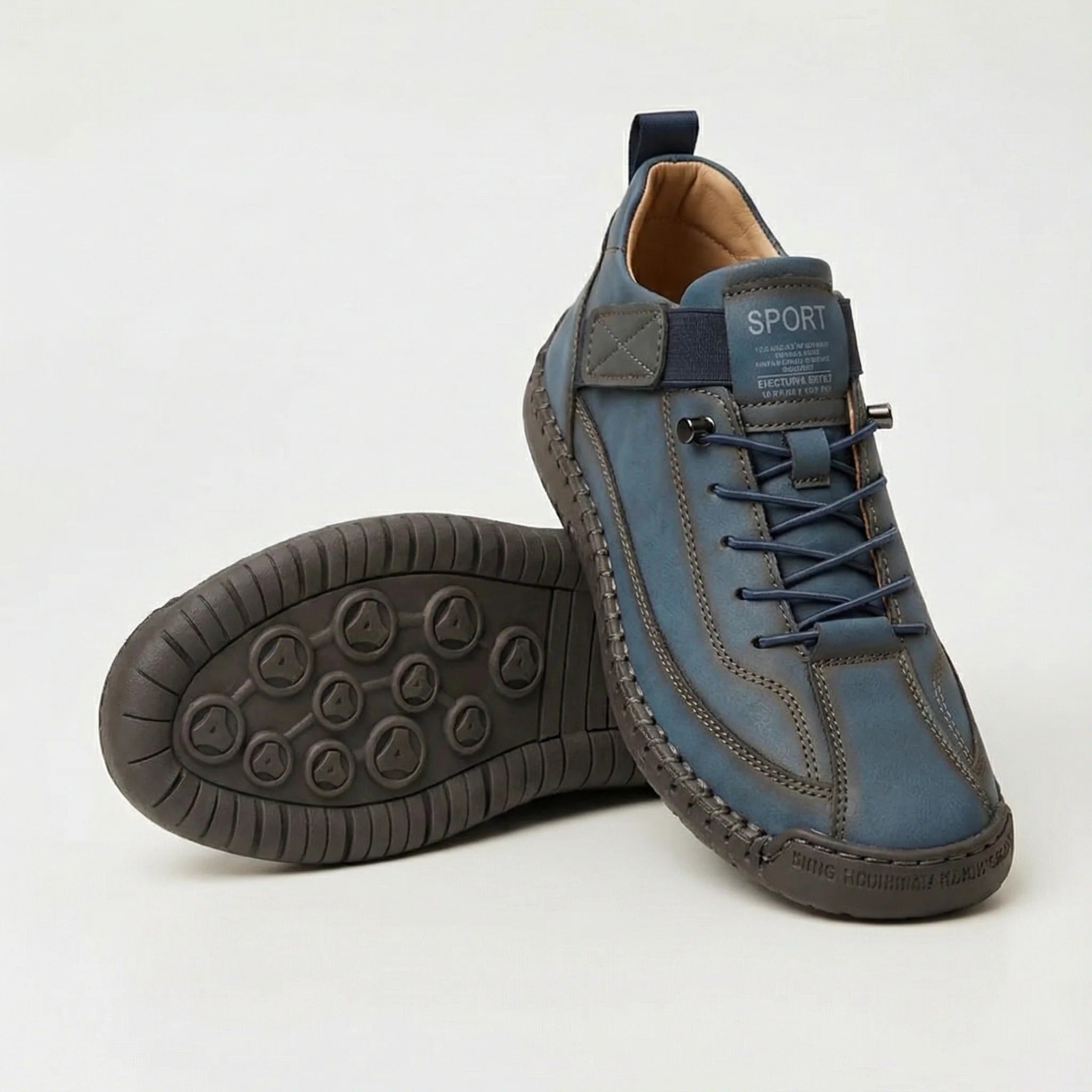 NOVIRA™ |  Zapatillas Ortopédicas de Piel con Amortiguación