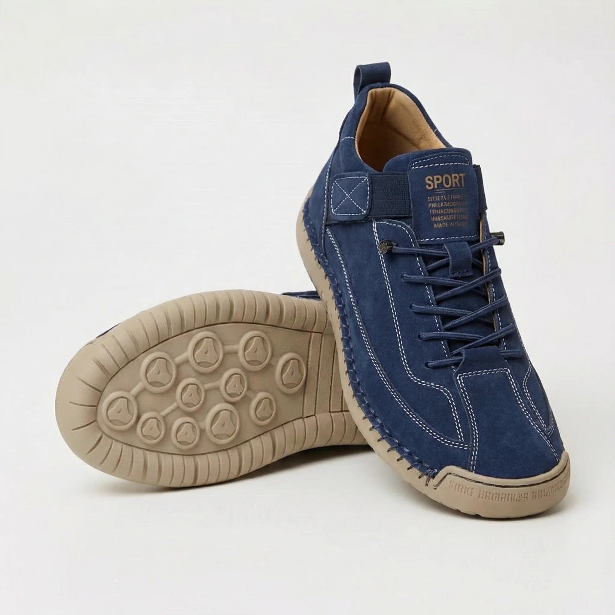 NOVIRA™ |  Zapatillas Ortopédicas de Piel con Amortiguación